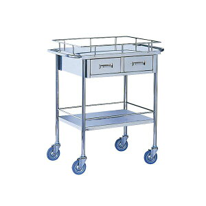 金沢車輌 回診車 NSH-57 引出し付 ダイエット・健康 健康器具 介護用品 介護 シルバー 医療施設 介護施設 介護ケア ケア用品