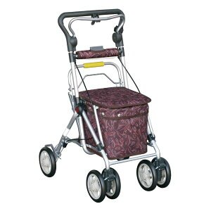 須恵廣工業 シルバーカー スイートIII ダークワイン 668 須恵廣工業 シルバーカー生活用品・インテリア・雑貨 シルバーカー