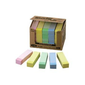 ニチバン ポイントメモ(R) ビジネスパック ふせんタイプ FB-6KP パステルライン（黄 青 桃 緑） 20個入 【×5セット】 【 セット販売 まとめ買い 割引 オフィス 文房具 文具 業務用 オフィス用品 】 文具 オフィス用品 付箋紙 ポストイット