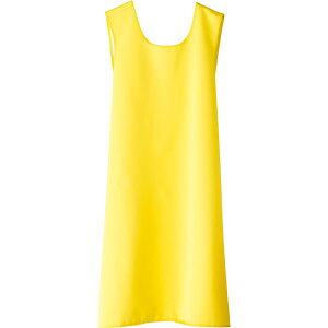 フットマーク 入浴介助エプロン パッとつけられる入浴介護エプロン (1)M-L バナナ 403310