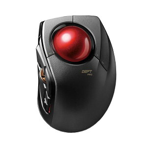 ELECOM �G���R�� �g���b�N�{�[���}�E�X / �l���w / 8�{�^�� / �`���g�@�\ / �L�� / ���� / Bluetooth / 1000����ϋv / �u���b�N M-DPT1MRBK�p�\�R�� �}�E�X �}�E�X�p�b�h