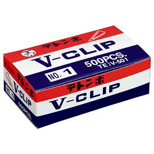 ミツヤ テトンボ Vクリップ 大 29mm ゴールド V-501 1箱 (約500本) 【×10セット】 【お徳用 まとめ買い お買い得 業務用 割引 セット販売】 日用品雑貨・文房具・手芸 文房具・事務用品 文具 オ