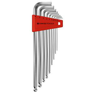 PB SWISS TOOLS 212LH-10 ボール付ロング六角レンチセット(パックナシ)