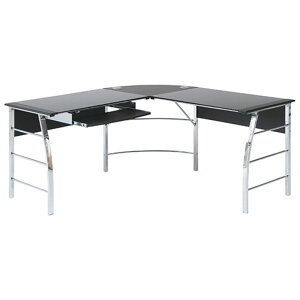 �p�\�R���f�X�N ���[�N�f�X�N ��156cm L�^ �u���b�N �L�[�{�[�h�V�t�� �����K���X �g���i ���r���O �ݑ�[�N�i���[�J�[��:�s��f�Ձj �C���e���A �Ƌ� �� �f�X�N �f�X�N�^�[�i