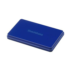 シヤチハタ スタンプ台 特大形 藍色 HGN-4-B 1個 【×3セット】 【お徳用 まとめ買い お買い得 業務用 割引 セット販売】 日用品雑貨・文房具・手芸 文房具・事務用品 文具 オフィス用品 文房具