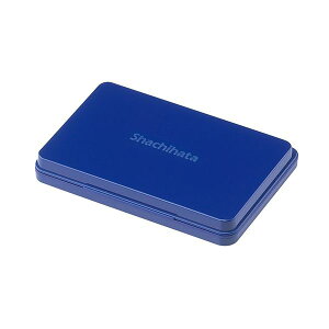 シヤチハタ スタンプ台 大形 藍色 HGN-3-B 1個 【×5セット】 【お徳用 まとめ買い お買い得 業務用 割引 セット販売】 日用品雑貨・文房具・手芸 文房具・事務用品 文具 オフィス用品 文房具