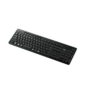 ELECOM GR PC@ ÉtL[{[h ubN TK-FDM116SKTBK {iÉ݌vIWindowsAChrome OSAmacOSŎgp\BfW^Ɠd Ɠd p\REӋ@ L[{[hEeL[