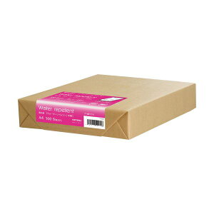 長門屋商店 撥水紙 ウォーターリペレントA4 中厚口 81g 徳用 ナ-WR101V 1冊 (500枚) 【×2セット】 【お徳用 まとめ買い お買い得 業務用 割引 セット販売】 プリンタ PCサプライ・消耗品 コピー