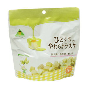 東京ファインフーズひとくちやわらかラスク メロン HM32 1ケース (32食) 日用品雑貨・文房具・手芸 非常用・防災グッズ 非常食・保存食