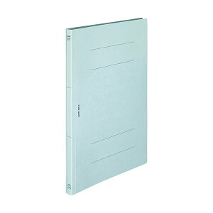 【ライオン事務器 lion 事務 事務用文具】 フラットファイル (環境)樹脂押え具 B4タテ 150枚収容 背幅18mm 水 A-508KB4S 1セット (10冊) 【×10セット】 【 まとめ買い お買い得 業務用 割引 オフ