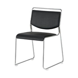 ジョインテックス 会議イス 1脚 ブラック FSN-M6L BK チェア インテリア 家具 椅子 スタッキングチェア
