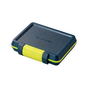 ELECOM エレコム SD / microSDカードケース 耐衝撃 ネイビー CMC-SDCHD01NV 1個 【×5セット】 【お徳用 まとめ買い お買い得 業務用 割引 セット販売】