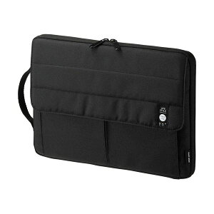 サンワサプライ カジュアルPCインナーケース 11.6型ワイド対応 ブラック IN-CA11BK 1個