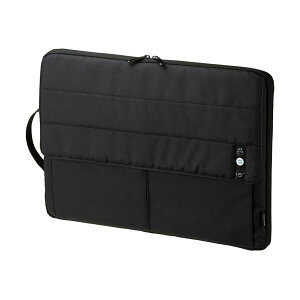 サンワサプライ カジュアルPCインナーケース 15.6型ワイド対応 ブラック IN-CA15BK 1個