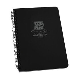 ライトインザレインスパイラルノートブック ユニバーサル ブラック 773 1冊 【×10セット】 【 セット販売 まとめ買い 割引 オフィス 文房具 文具 業務用 オフィス用品 】 文具 オフィス用品 ノート 紙製品 レポート紙