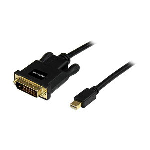 StarTech.com MiniDisplayPort-DVI変換ケーブル Mini DP (オス)-DVI-D (オス) 1920×1200 MDP2DVIMM3B 1本 【×3セット】 【お徳用 まとめ買い お買い得 業務用 割引 セット販売】