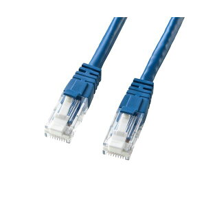 サンワサプライ つめ折れ防止カテゴリ6LANケーブル KB-T6TS-15BLN ツメが折れない三重構造コネクタ採用デジタル家電 家電 パソコン・周辺機器 ケーブル・ケーブルカバー LANケーブル