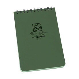 ライトインザレイン トップスパイラルノートブック ユニバーサル グリーン 946 1冊 【×10セット】 【 セット販売 まとめ買い 割引 オフィス 文房具 文具 業務用 オフィス用品 】 文具 オフィス用品 ノート 紙製品 レポート紙