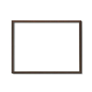 〔 木製額 〕 デッサン額 三三サイズ 606×455mm ブラウン 壁掛けひも付き UVカットアクリル 木製 フレーム 額縁 額