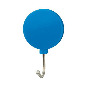 TANOSEE 【お徳用セット】 TANOSEE カラーマグネットフック スイング 耐荷重約1kg 青 1個 【×100セット】 【お徳用 まとめ買い お買い得 業務用 割引 セット販売】 日用品雑貨・文房具・手芸 文房
