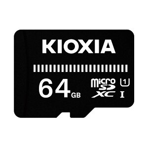 KIOXIA microSD x[VbNf 64GB KCA-MC064GS AV fW^ fW^Ɠd PC PCӋ@ PCANZT[ PCTvCEՕi Ɠd p\REӋ@ USBESDJ[hEJ[hEtbV