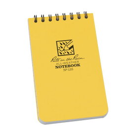 ライトインザレイン トップスパイラルノートブック ユニバーサル イエロー 135 1冊 【×10セット】 【 セット販売 まとめ買い 割引 オフィス 文房具 文具 業務用 オフィス用品 】 文具 オフィス用品 ノート 紙製品 レポート紙