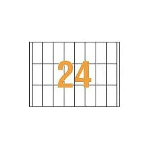 【ライオン事務器 lion 事務 事務用文具】 PPCタックラベルA4判 35×70mm (24片入)PPC-24A 1箱 (100シート) 【×3セット】 【お徳用 まとめ買い 割引 セット販売】 プリンタ PCサプライ・消耗品 コ