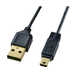 �T�����T�v���C �ɍ׃~�jUSB�P�[�u��(A)�I�X-mini(B)�I�X �u���b�N 0.5m KU-SLAMB505BKK 1�{�y×3�Z�b�g�z �y �Z�b�g�̔� �܂Ƃߔ��� ���� �z �p�\�R�� �P�[�u�� �P�[�u���J�o�[