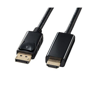 TTvC DisplayPort-HDMIϊP[u 3m KC-DPHDA30 DisplayPortPCHDMĨfBXvCA_v^Œڐڑ邱ƂłP[ufW^Ɠd Ɠd p\REӋ@ P[uE