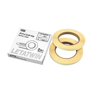 �}�b�N�X ���^�c�C�� �f�o�C�X���x�� 6×23mm�� 1000�� / �� LM-DL623N 1��(2��) ���� �I�t�B�X�p�i ���x���V�[�� �v�����^