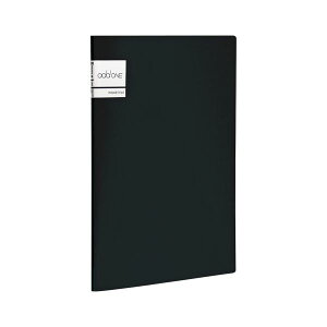 アドワンポケットファイル A4判タテ型 / A3判ヨコ型兼用 (5ポケット+1ケース) AD-2645-60 ブラック 1冊入 【×10セット】 【お徳用 まとめ買い お買い得 業務用 割引 】 文房具・事務用品 オフィ