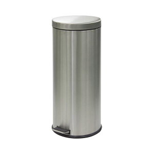 ステンレスペダルボックス 30L SU-909-930-0 1台 【×5セット】 【お徳用 まとめ買い お買い得 業務用 割引 セット販売】 ( 掃除用品 文房具・事務用品 生活雑貨 オフィス用品 日用品雑貨 日用消
