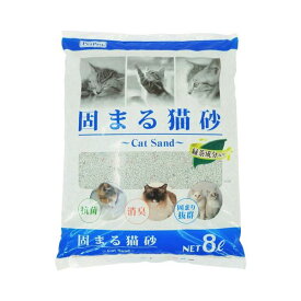 ペットプロ 固まる猫砂 8L【×5セット】 【 セット販売 まとめ買い 割引 】 ペット 猫 トイレ用品