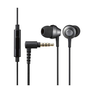 ELECOM GR XeICz / Ji^ / 3.5mm / }CNt / Fast Music / FS12C / 10.0mmhCo[ / ϋvP[u / ubN EHP-FS12CMBK y×2Zbgz yp ܂Ƃߔ  Ɩp 