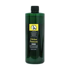 ミマスクリーンケア 緑の魔女 キッチンプレミアム 詰め替え用 480ml 1本 【×5セット】 【お徳用 まとめ買い お買い得 業務用 割引 セット販売】 ( 掃除用品 日用消耗品 キッチン用洗剤 洗剤