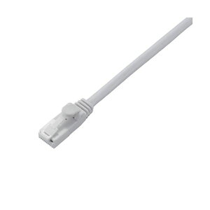 ELECOM �G���R�� RoHS�w�ߏ��� �ܐ܂�h�~CAT5E�Ή� LAN�P�[�u�� �ȈՃp�b�P�[�W�d�l �z���C�g3M �X���[�G�� LD-CTT / WH3 / RS 1�{�y×10�Z�b�g�z �y �Z�b�g�̔� �܂Ƃߔ��� ���� �z �p�\�R�� �P�[�u�� 