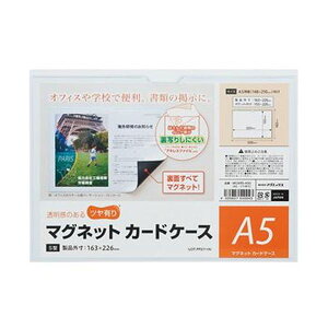 マグエックス マグネットカードケースツヤ有り A5 MCARD-A5G 1セット (10枚) 【×3セット】 【お徳用 まとめ買い お買い得 業務用 割引 セット販売】 日用品雑貨・文房具・手芸 文房具・事務用
