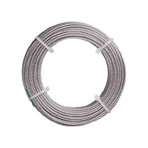 TRUSCO �i�C�����핢�X�e�����X���C�����[�v 1.5mm×10m CWC-15S10 1�� �y×3�Z�b�g�z �y �Z�b�g�̔� �܂Ƃߔ��� ���� �z �Ђ� ���[�v