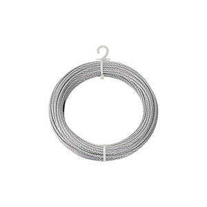 TRUSCO メッキ付ワイヤロープ Φ3mm×20m CWM-3S20 1本 【×3セット】 【お徳用 まとめ買い お買い得 業務用 割引 セット販売】 ( 掃除用品 文房具・事務用品 生活雑貨 オフィス用品 日用品雑貨 日用