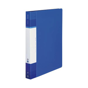 KOKUYO コクヨ 【お徳用セット】 コクヨ クリヤーブック (Glassele) 固定式・背ポケット A4タテ 60ポケット ブルー ラ-GLB60B 1冊 【×5セット】 【 まとめ買い お買い得 割引】 文房具・事務用品