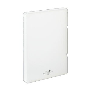 リヒトラブ AQUA DROPsファイルケース A4 270枚収容 背幅30mm 乳白 A-5029-1 1個 【×10セット】 【お徳用 まとめ買い お買い得 業務用 割引 セット販売】 日用品雑貨・文房具・手芸 文房具・事務用品