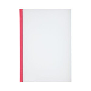 LIHITLAB スライドバーファイル G1720-3 赤 10冊 【×5セット】 【お徳用 まとめ買い お買い得 業務用 割引 】 文房具・事務用品 オフィス用品 ファイル・バインダー クリアケース・クリアファイ