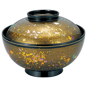 4.5寸 仙才雑煮椀 / お椀 【金光彩高台内金ライン TA】 直径136×高さ100 (68)mm 日本製 食洗機対応 〔和食 レストラン 居酒屋 店舗 業務用 キッチン 厨房 お店〕 【 キッチン用品・食器・調理器