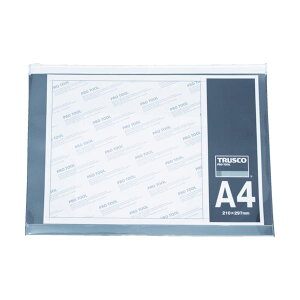 TRUSCO ファスナー付クリアケースA5 SFC-A5 1枚 【×50セット】 【お徳用 まとめ買い お買い得 業務用 割引 】 文房具・事務用品 オフィス用品 ファイル・バインダー クリアケース・クリアファイ