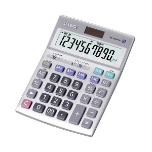 CASIO �J�V�I�v�Z�@ �����d�쌟�Z �f�X�N�^�C�v10�� �V���o�[ DS-10WKA-N ���� �I�t�B�X�p�i �Ɩ��p ���� �I�t�B�X �����p�i ���� �d��
