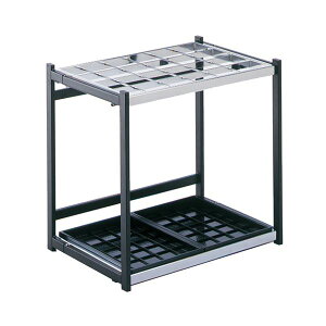 テラモト 折りたたみ式傘立 A型 24本用 UB-280-224-0 1台 【×3セット】 【お徳用 まとめ買い お買い得 業務用 割引 セット販売】 ( 掃除用品 文房具・事務用品 生活雑貨 オフィス用品 日用品雑貨