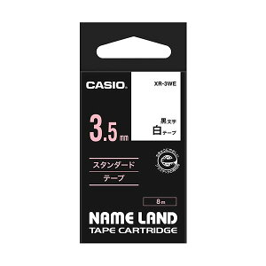 JVI CASIO l[h NAME LAND X^_[he[v 3.5mm×8m  /  XR-3WE 1 y×10Zbgz yp ܂Ƃߔ  Ɩp  Zbg̔z [Epi  ItBXp