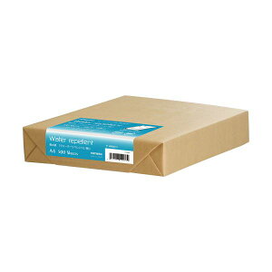 長門屋商店 撥水紙 ウォーターリペレントA4 薄口 64g 徳用 ナ-WR001V 1冊 (500枚) 【×5セット】 【お徳用 まとめ買い お買い得 業務用 割引 セット販売】 プリンタ PCサプライ・消耗品 コピー用