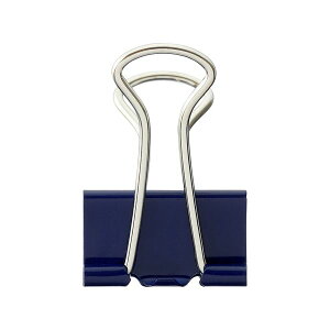 TANOSEE 【お徳用セット】 TANOSEE ダブルクリップ 小 口幅19mm ブルー 1箱 (10個) 【×100セット】 【お徳用 まとめ買い お買い得 業務用 割引 セット販売】 日用品雑貨・文房具・手芸 文房具・事