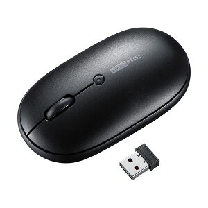 サンワサプライ 静音ワイヤレスマウス ブラック MA-WR187BK 1個 AV デジタル デジタル家電 PC PC周辺機器 PCアクセサリー PCサプライ・消耗品 家電 パソコン・周辺機器 マウス・マウスパッド
